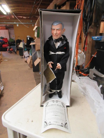 George Burns Collectible Figure 16" tall on the stand