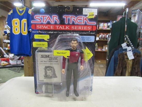 Star Trek Space Talk Series Commander William Riker