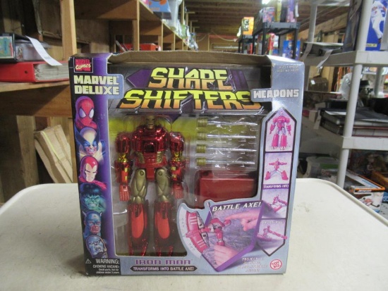Iron Man Transforms into Battle Axe