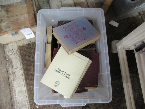 Vintage Hard Back Books