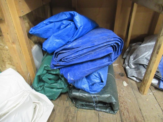 Lot of Tarps. NO SHIPPING