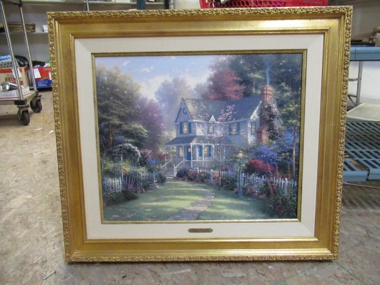 Thomas Kinkade Victorian Garden II 827/990 w/ COA.