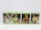 4 Card Lot of 1987-88 Fleer Basketball Cards from COMPLETE SET BREAK