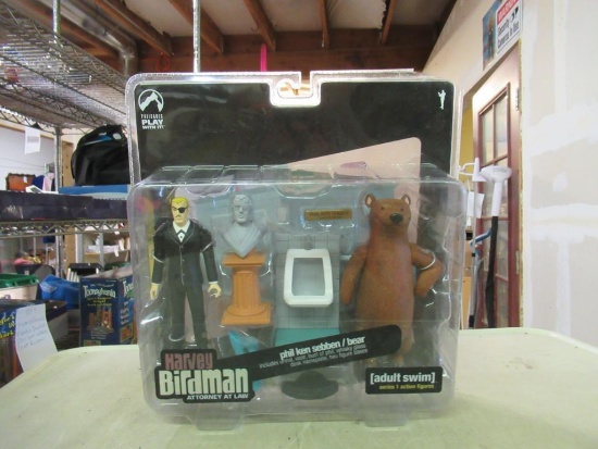 Adult Swim Harvey Birdman Attorney at Law & Bear