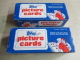 2 Boxes of 1990 Topps Football Picture Cards