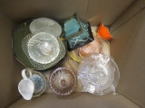Box of Assorted Glassware. NO SHIPPING
