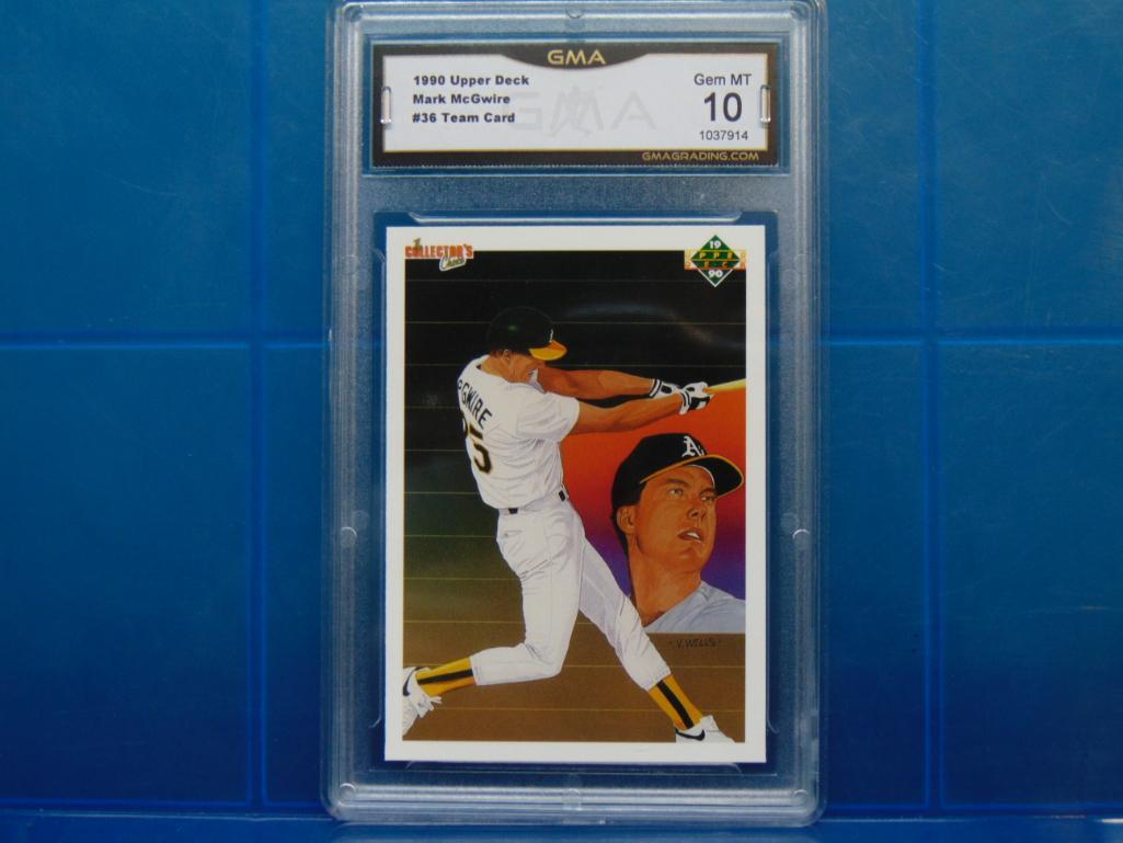 Sold at Auction: Rookie Graded Gem Mint 10 Will Clark 1987 Topps