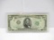 1950-D United States Lincoln $5 Green Seal Bill Currency Note
