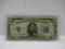 1934-D United States Lincoln $5 Silver Certificate Bill Currency Note