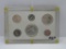 1967 Canada Proof-Like Set in Display with Silver Dollar, Half Dollar, Quarter & Dime