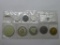 Vintage German Republic Coins with Silver Coins in Display Holder