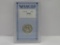 AACGS Graded 1982-D United States Washington Silver Half Dollar 90% Silver Coin - MS 65