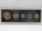 Americana Series 5 Coin Set with Walking Liberty Silver Half Dollar, Standing Liberty Quarter & More