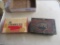 Antique cigar boxes.