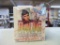 Sealed box of The young Indiana Jones trading cards.