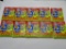 10 Factory Sealed Topps Football 189 1000yd Club Packs