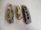 3 Pocket Knives
