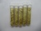 5 Vials of gold flake