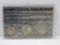 United States 1976 Bicentennial Collection 3 Coin Set with Eisenhower Dollar, Kennedy Half & Quarter