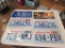 6 Licensee plates