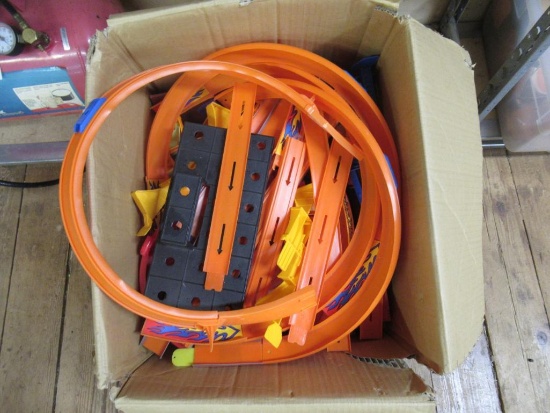Box Full of Hot Wheels Car Track NO SHIPPING