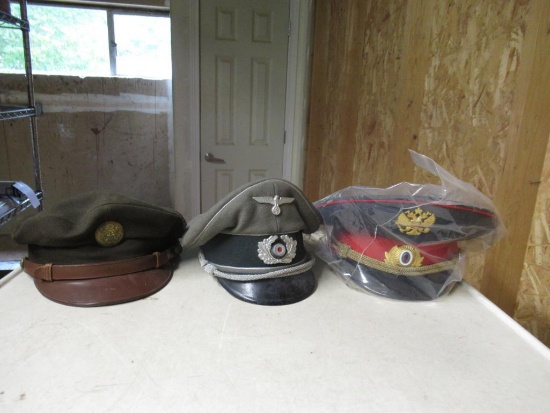 3 Military hats