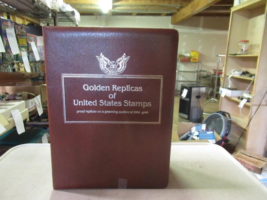 Golden replicas of united states stamps