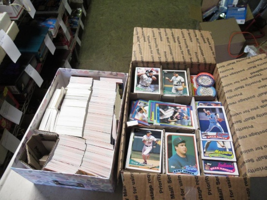 2 Boxes of sport cards