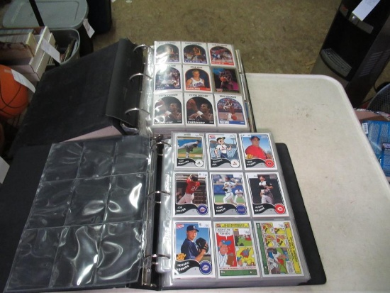 2 Binders of sport cards