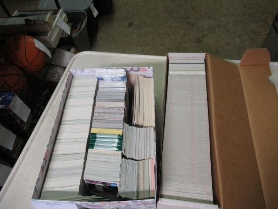 2 Boxes of sport cards