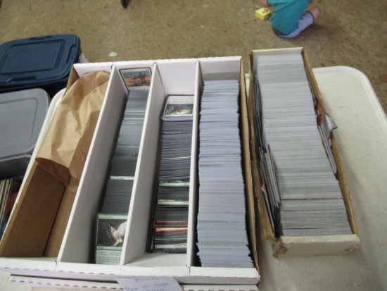 Box of magic the gathering cards & more