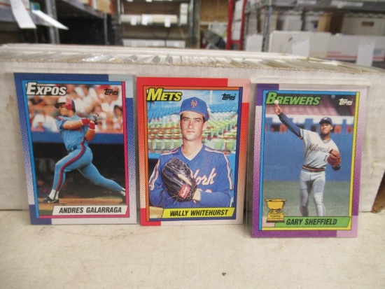 Box of Sports Cards
