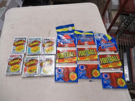 Sealed Packs of Sports Cards