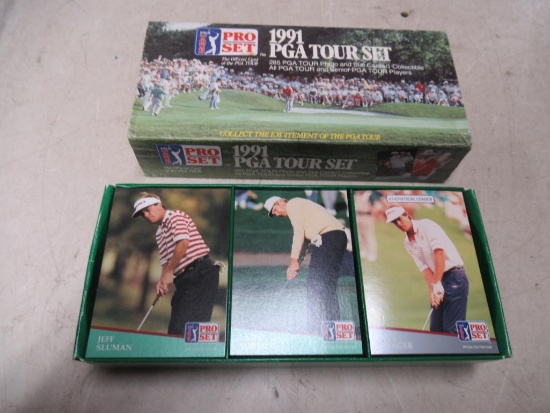 Box of PGA Golf Cards
