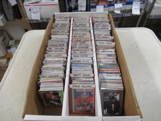 Box of Sports Cards