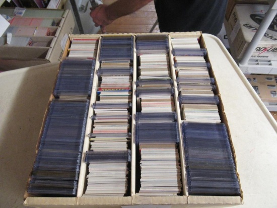 Box of Sports Cards