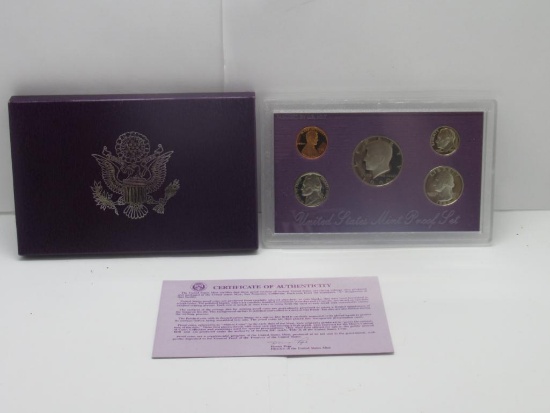 1990 United States Mint Proof Coin Set in Original Box