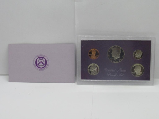1987 United States Mint Proof Coin Set in Original Box