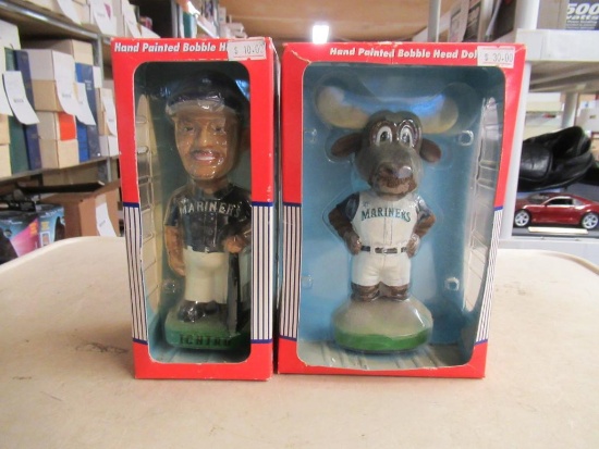 Ichiro and Moose Bobbleheads