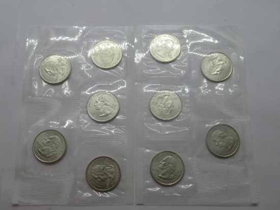 2005 & 2006 United States State Quarters Uncircualted in Original Display