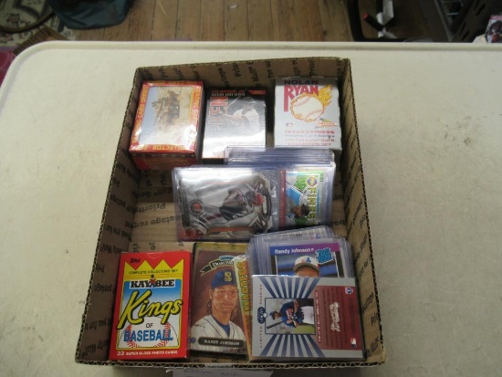 Box of Sports Cards