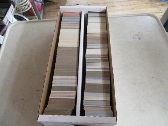 Box of Sports Cards