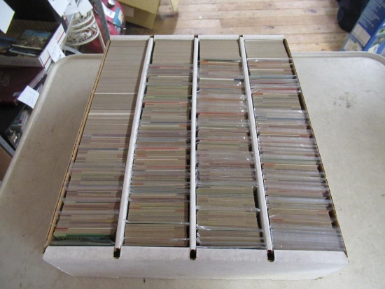 Box of Sports Cards