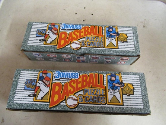 2 1990 Don Russ Factory Sealed Baseball Sets