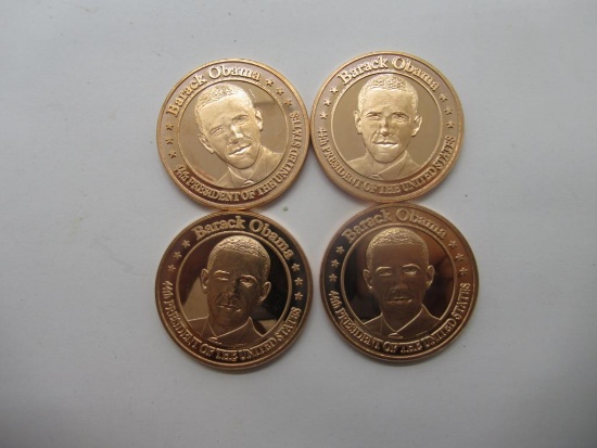 4 Barack Obama 102 Fine Copper