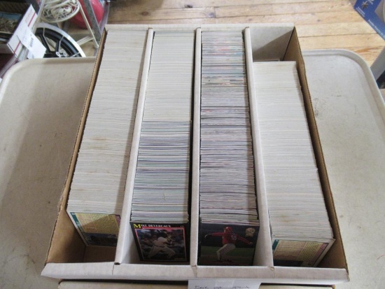 Box of Sports Cards