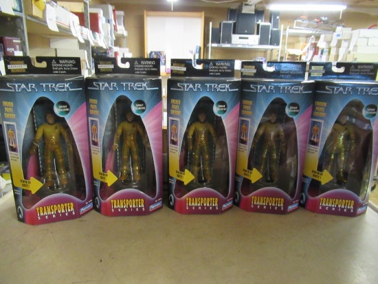 5 Star Trek Ensign Pavel Chekov Transporter Series