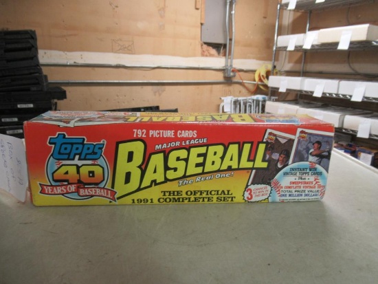 Box of sport cards