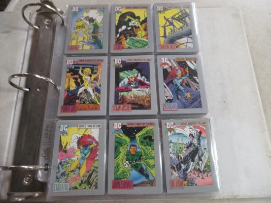 Dc comics & wolverine trading cards