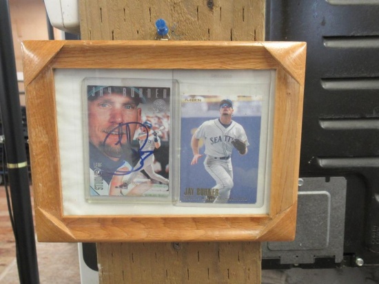 Collectible mariner Jay Buhner cards 1-is auto